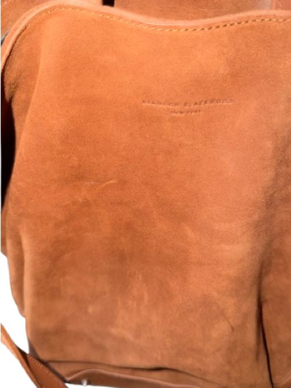 Brandon Blackwood Suede Shoulder/Crossbody Bag - Picture 3 of 6